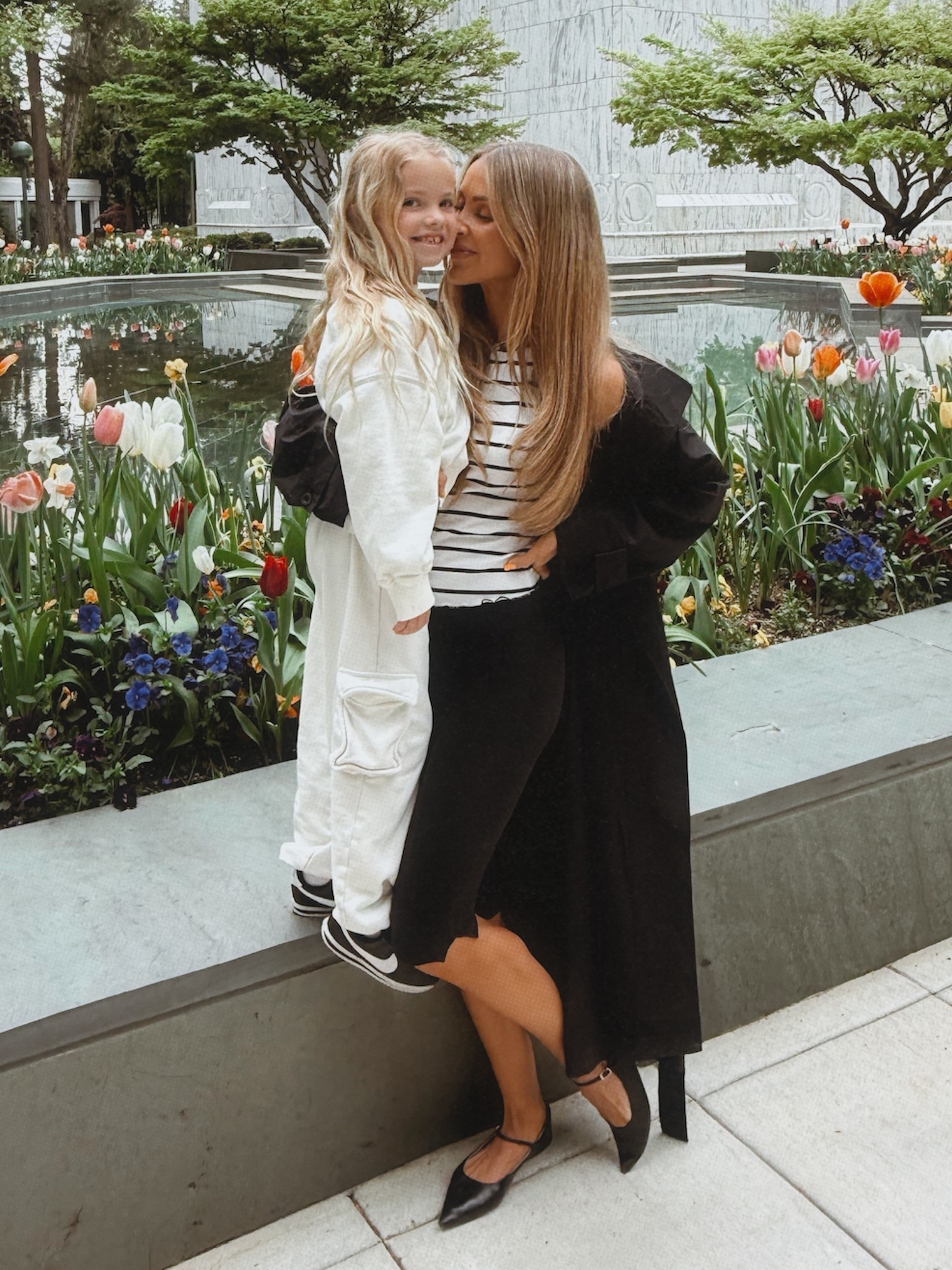 Loving this striped top 
