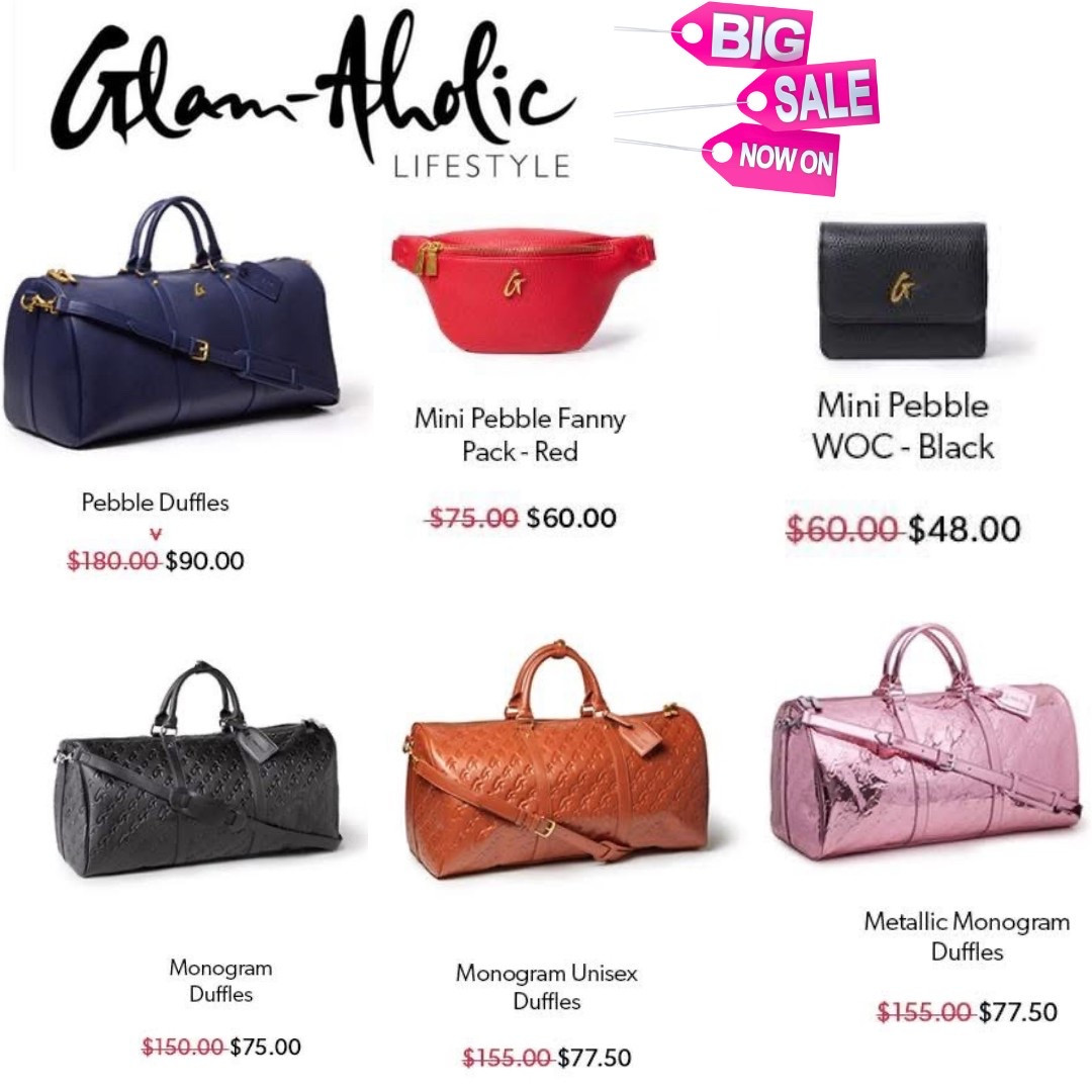 Glam Looks. Luxe Vibes. Limited-Time Sale.
 
If you've been eyeing those iconic pink bags or signature travel sets from Glam-Aholic Lifestyle…
Now's the time to treat yourself.
 
SALE IS LIVE — but not for long!
 
From everyday totes to travel must-haves, these pieces bring the style, space, and statement energy you deserve. Whether you're on the go or just want to elevate your aesthetic, Glam-Aholic delivers.
 
My top picks:
   •    Hot Pink Toiletry Bag (a MUST for travel)
   •    Everyday Tote (luxury + function in one)
   •    Glam Weekender (for quick getaways in style)
 

 
PS: I'll be sharing my fave finds + unboxings on my socials—stay tuned and grab yours while you can!

#LTKSummerEdit #LTKTravel #LTKU