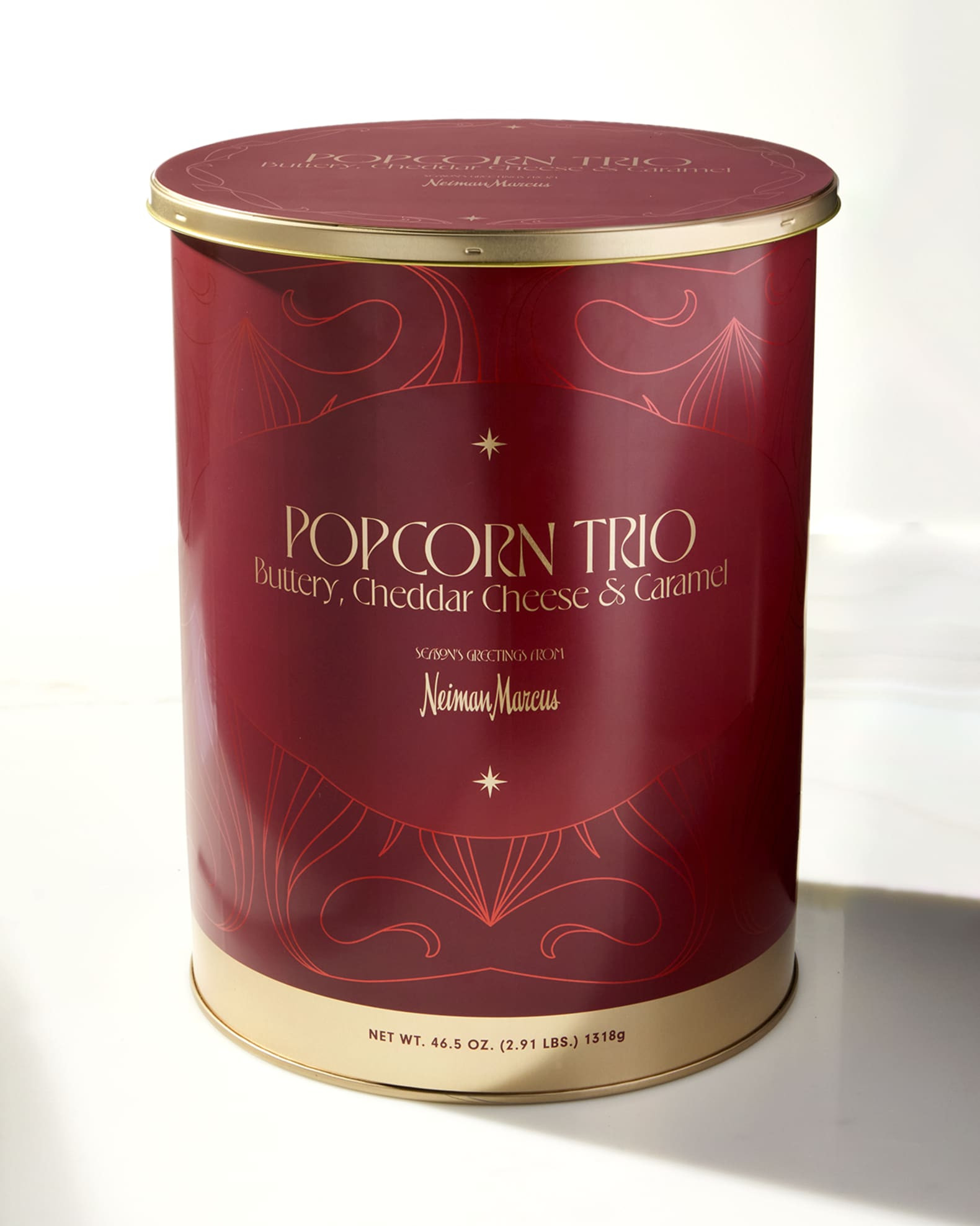 NM Annual Popcorn Tin | Neiman Marcus