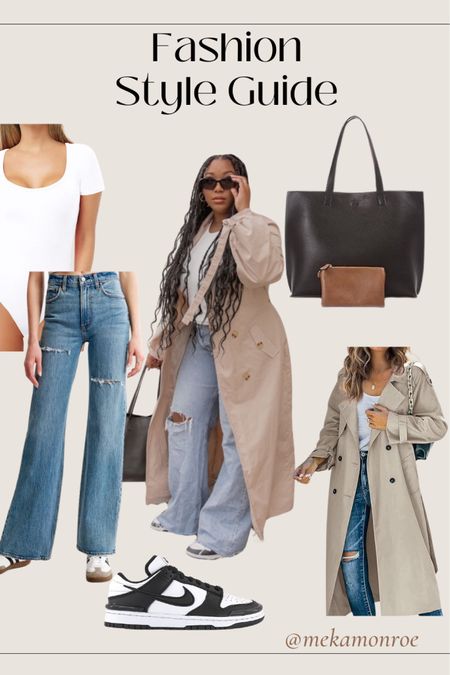 Spring outfit 

Trenchcoat, wide leg, jeans, bodysuit, tote bag, dunks, Amazon fashion, affordable fashion, size 12, size 14

#LTKstyletip #LTKplussize #LTKmidsize
