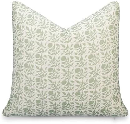 Crumbs Home Modern Farmhouse California Casual Indoor Outdoor Throw Pillow Cover, 20"x20" Water R... | Amazon (US)