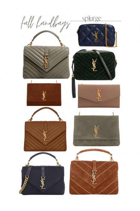 Fall designer handbags! 

#LTKitbag #LTKstyletip