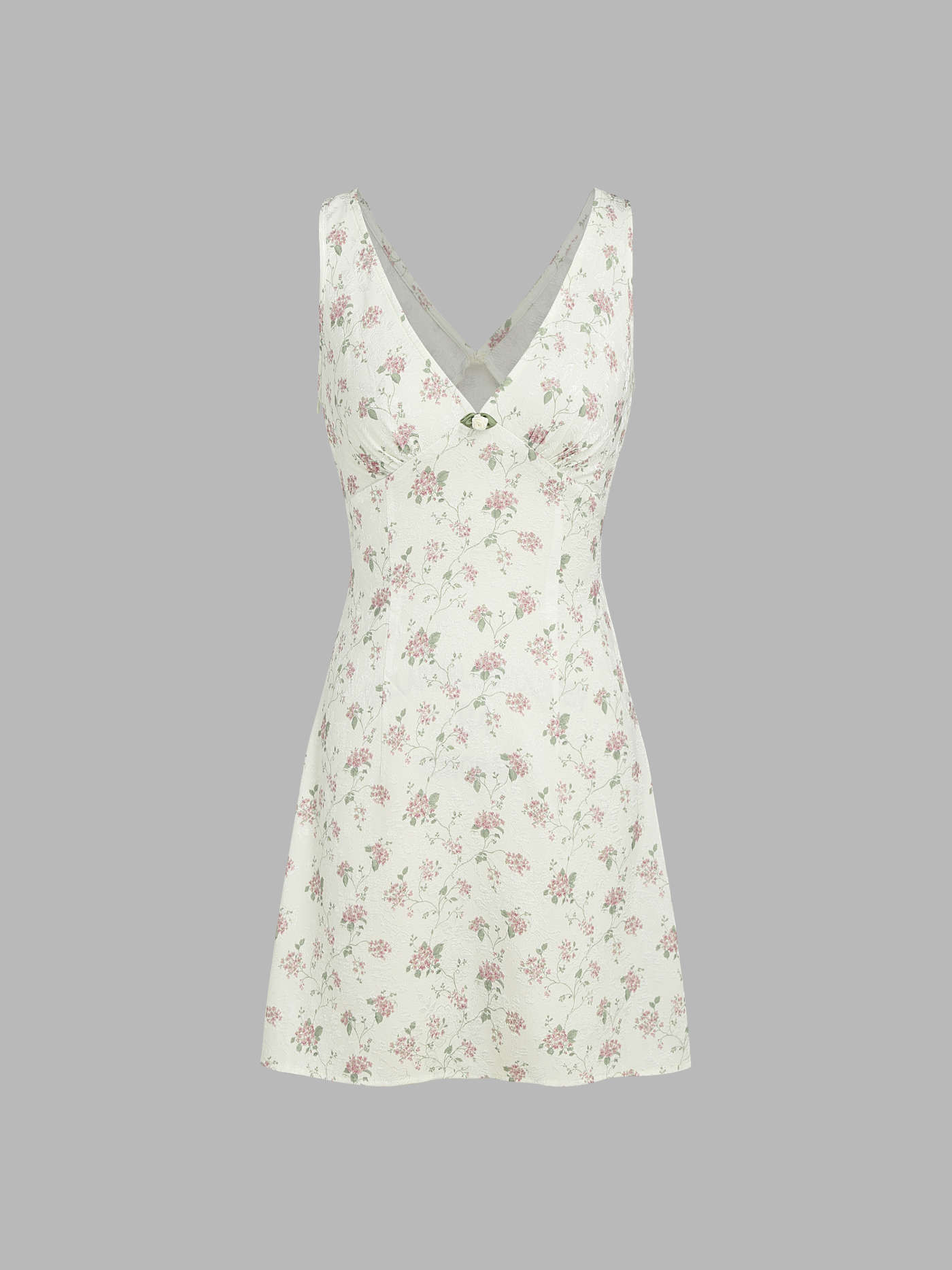 Floral Lace V-neck Mini Dress | Cider