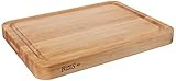 John Boos Block RAD03-GRV Maple Wood Reversible Cutting Board with Juice Groove and Curved Edges, 24 | Amazon (US)