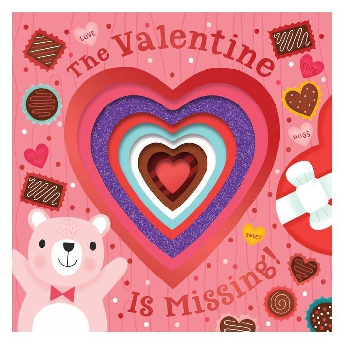 The Valentine Is Missing! (Board Book with Cut-Out Reveals) - by  Houghton Mifflin Harcourt | Target