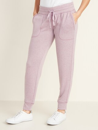 Mid-Rise Sweater-Knit Joggers for Women | Old Navy (CA)