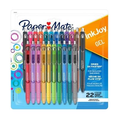 Paper Mate InkJoy 22pk Gel Pens 0.7mm Medium Tip Multicolored | Target