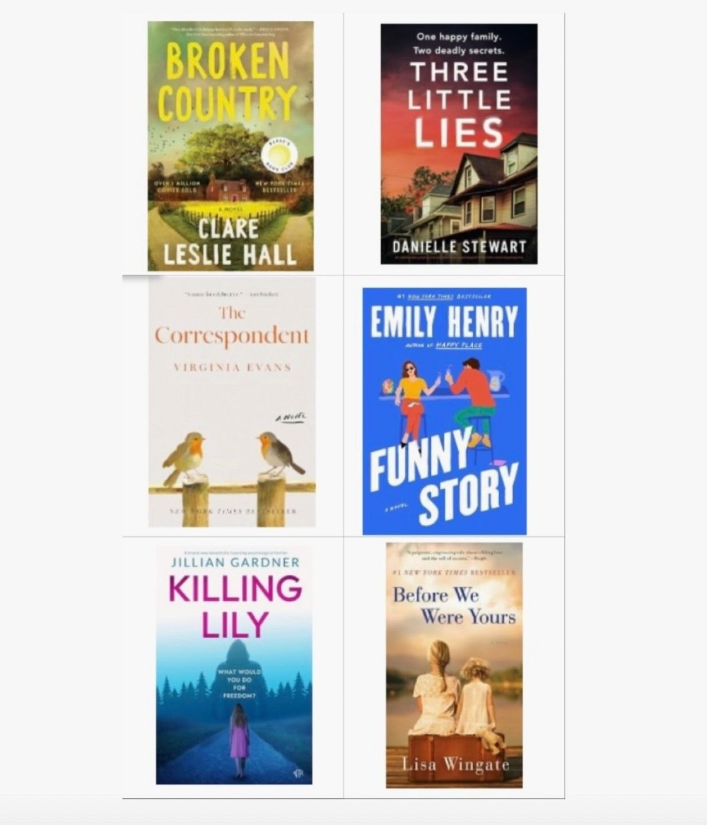 MUST READS…if you love books, these six should be on your radar!!! Enjoy! 📚❤️
www.sugarcreekantiques.com

#LTKstorytime #LTKselfcare #LTKdayinmylife