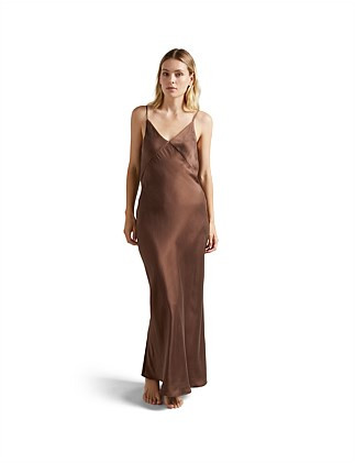 PURE- SILK BIAS SLIP | David Jones (Australia & New Zealand)