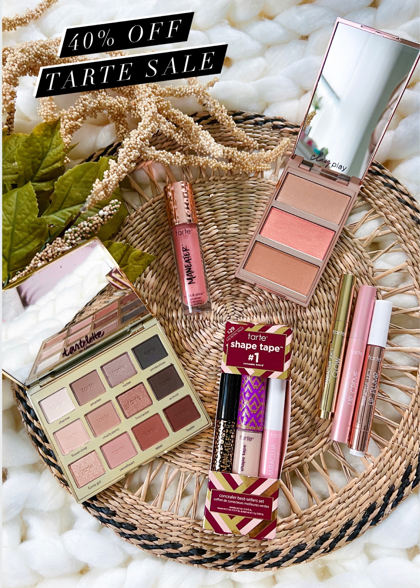 Major tarte cosmetics sale happening right now! 40% off for members and 25% off non members. Great time for holiday gifting ideas

#LTKsalealert #LTKunder100

#LTKunder50 #LTKSeasonal #LTKbeauty