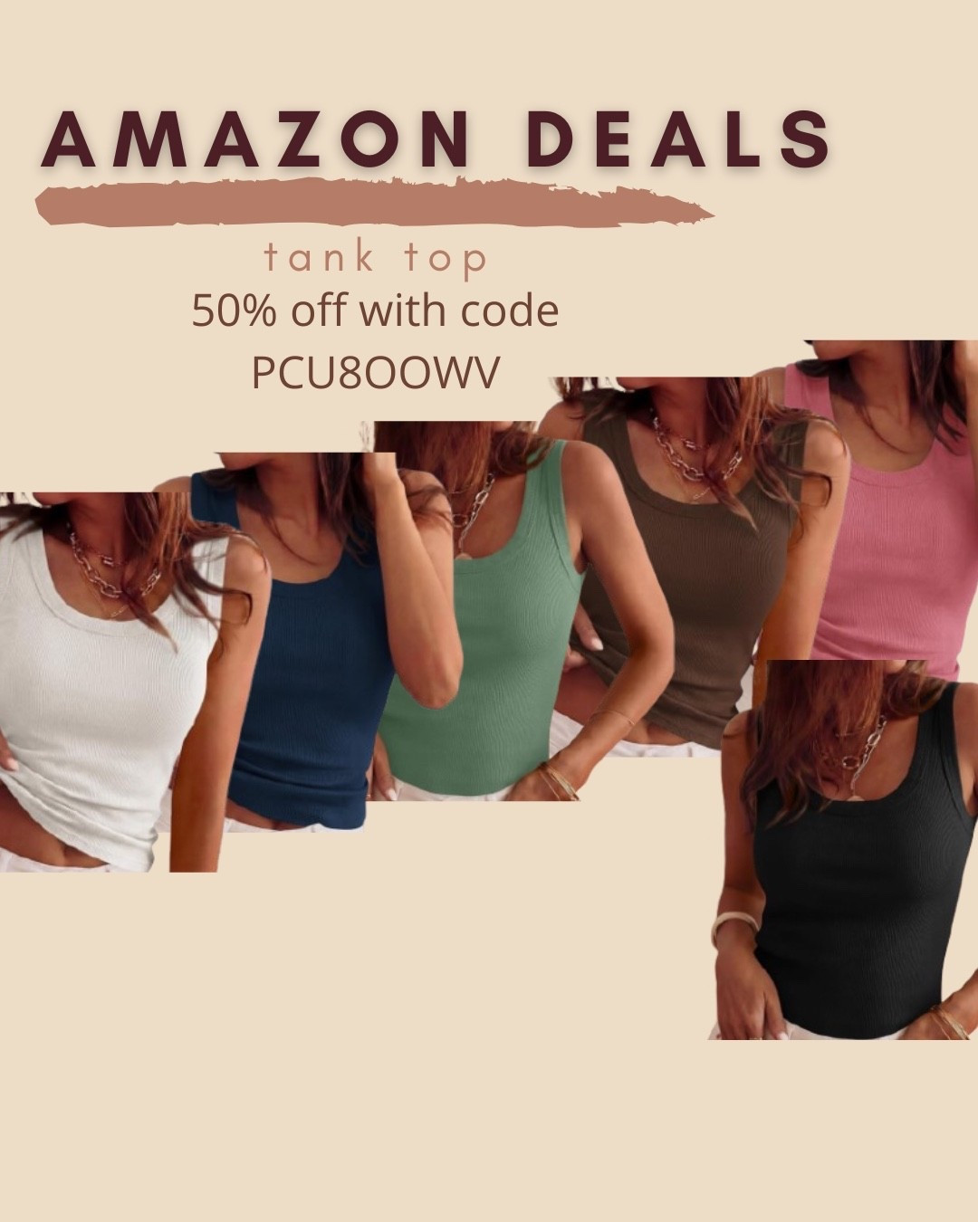 $9 ends 6/8

Amazon fashion
Amazon deals
Basic tank

#LTKSaleAlert
