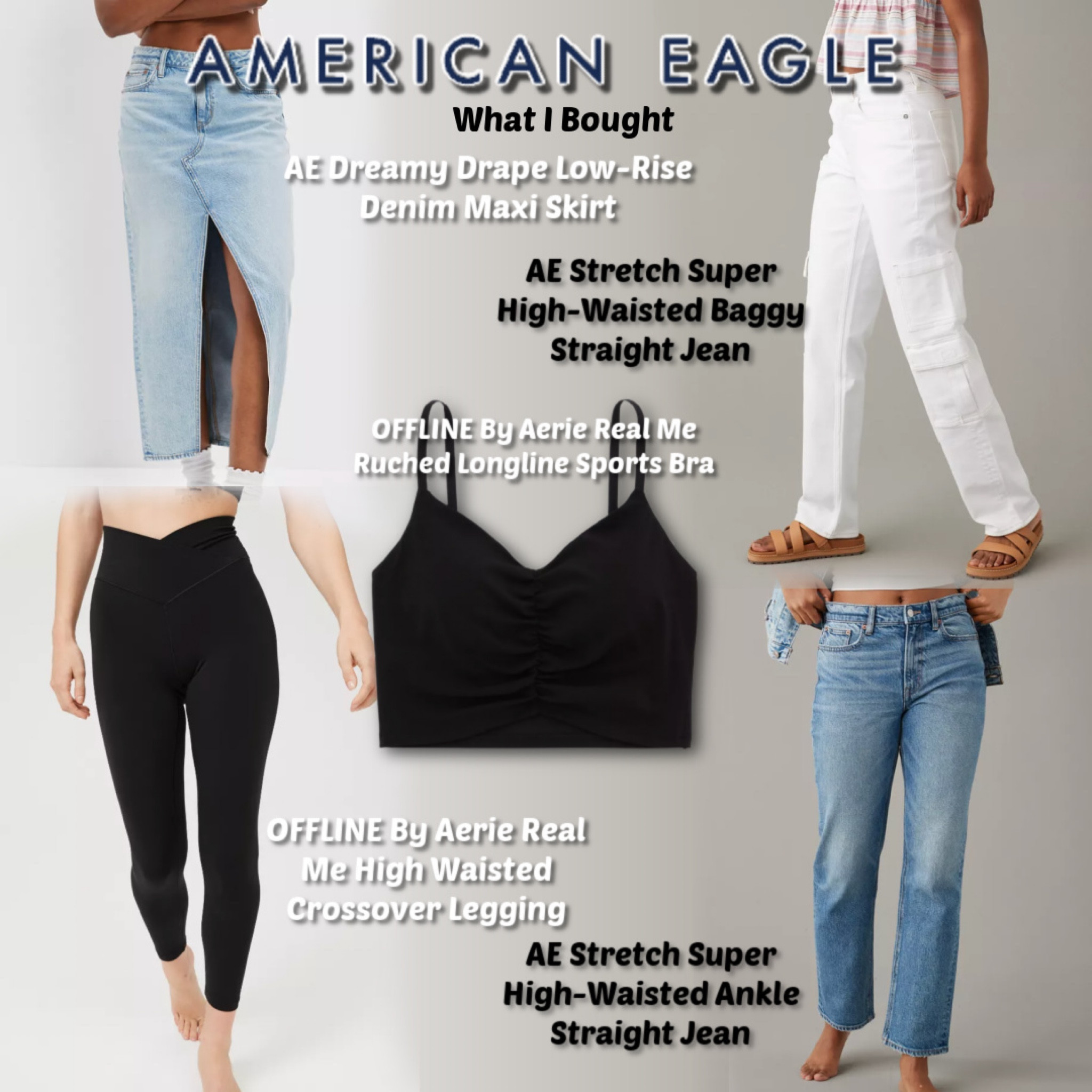 Everything I picked up from American Eagle Lately

#LTKsalealert #LTKSale #LTKstyletip