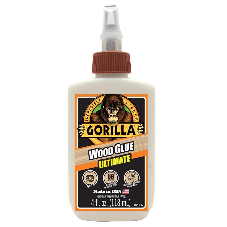 Gorilla 4 Ounce Ultimate Wood Glue, Pack of 1 | Walmart (US)