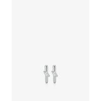 Dana Rebecca Alexa Jordyn Marquise Diamond 14ct white-gold and diamond earrings | Selfridges
