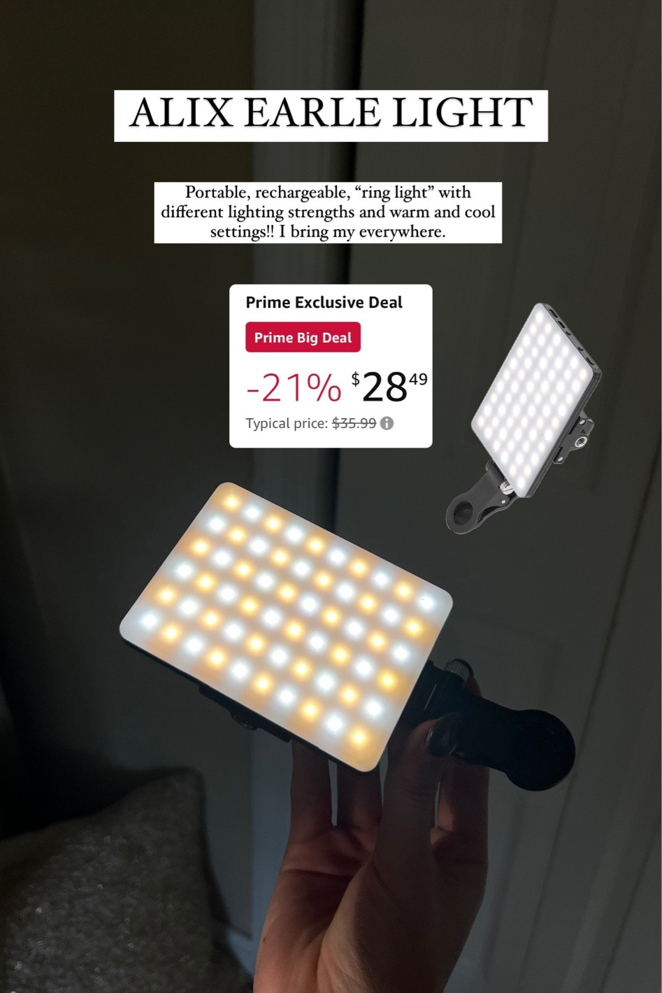 ANAUTIN Selfie Light 60 LED curated on LTK