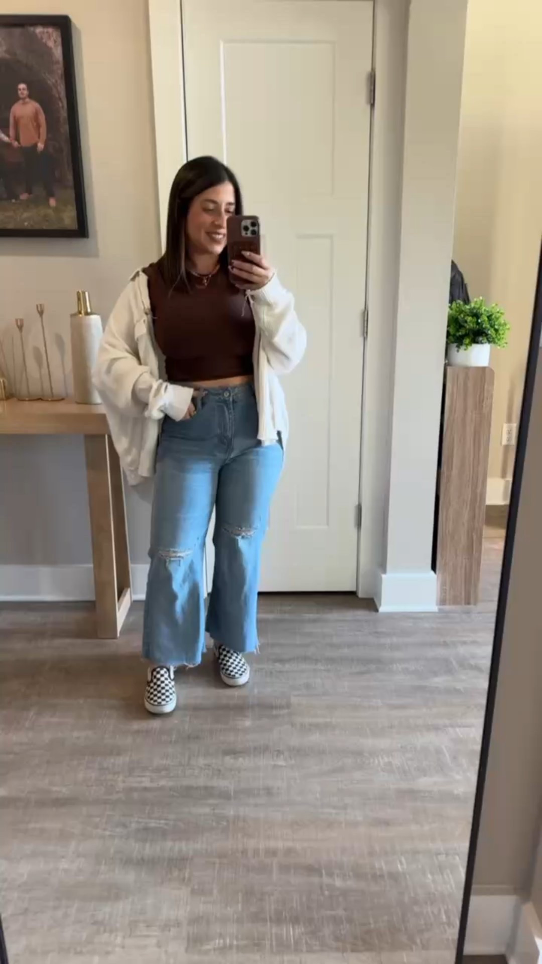 I’ve said it before and I’ll say it again… I am a jeans girl and these Amazon jeans are so freaking good, you know I had to share! They fit amazing, they have stretch but don’t lose their shape and they look so freaking good on my midsize petite body! These do not look or feel cheap but are so affordable! 

I love the rise and how they look with this basic top. This entire look is a 10/10!

#LTKFindsUnder50 #LTKPetite #LTKMidsize