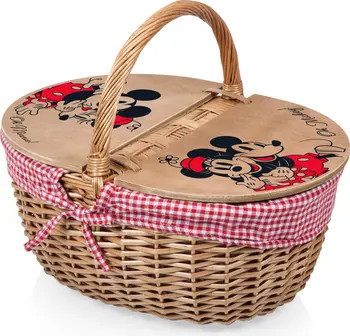 Picnic Time x Disney® Mickey & Minnie Mouse Country Picnic Basket | Nordstromrack | Nordstrom Rack