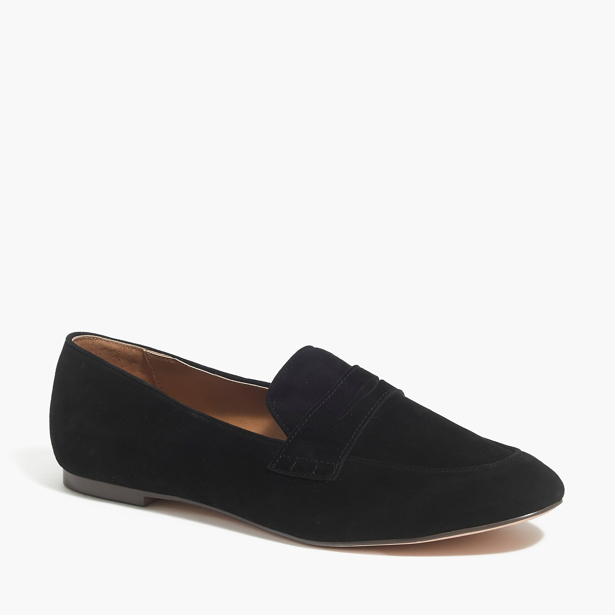 Suede penny loafers | J.Crew Factory