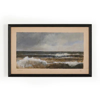 Tides A-Changing by Aileen Fitzgerald - Single Picture Frame Painting on Paper | Perigold