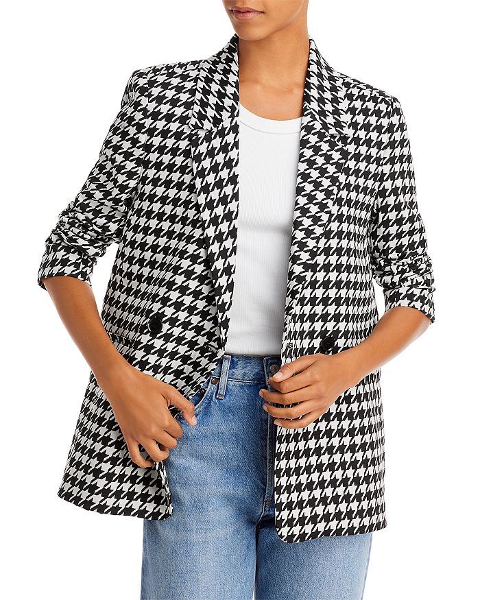 Madeleine Houndstooth Blazer | Bloomingdale's (US)