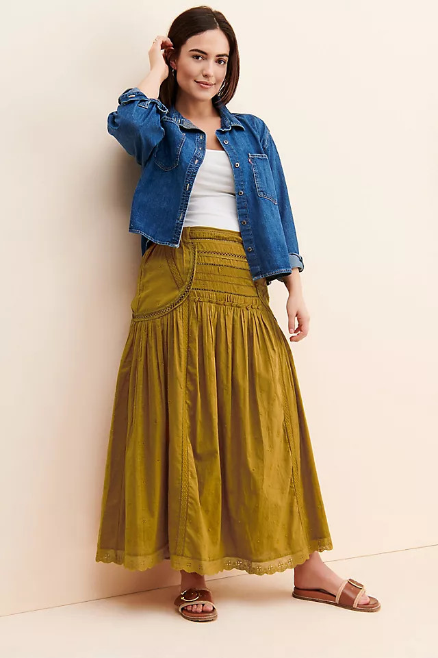 Forever That Girl Negin Maxi Skirt | Anthropologie (US)