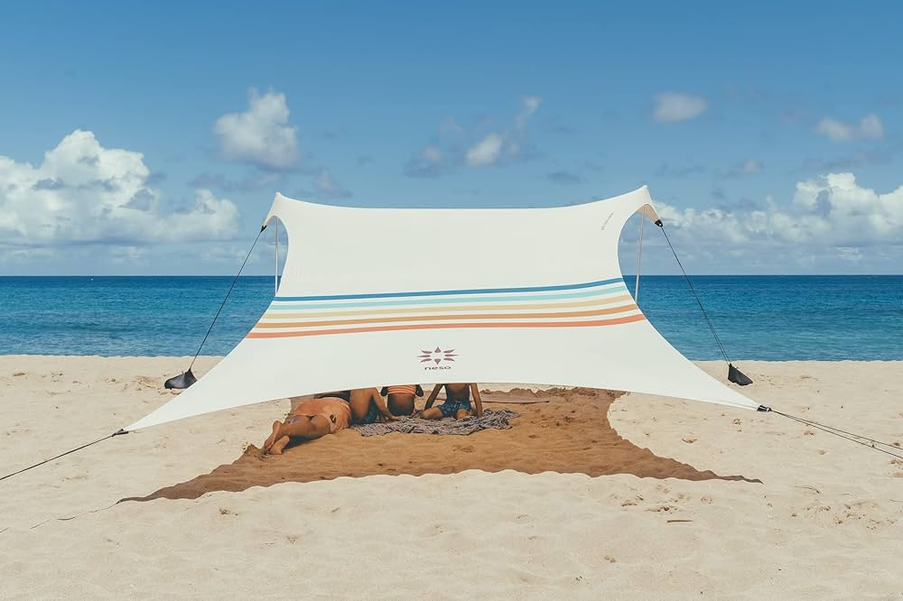 Neso Tents Grande Beach Tent, 7ft Tall, 9 x 9ft, Reinforced Corners and Cooler Pocket | Amazon (US)