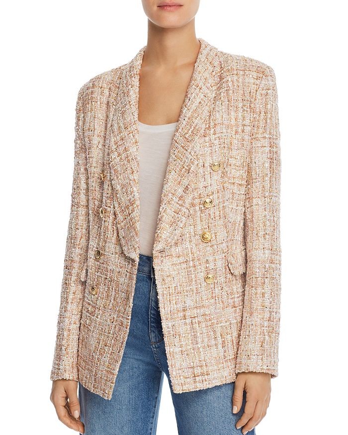 Tweed Double-Breasted Blazer - 100% Exclusive | Bloomingdale's (US)