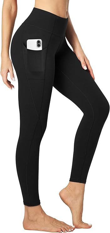 Heathyoga Women's Yoga Pants Leggings with Pockets for Women High Waist Yoga Pants with Pockets W... | Amazon (US)