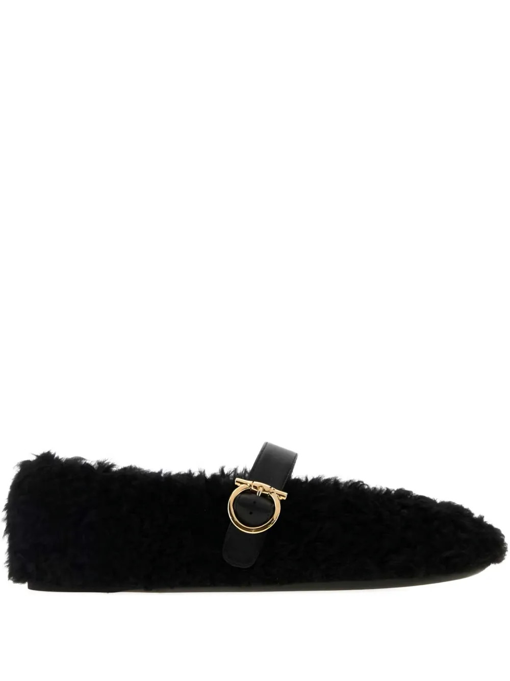 Ferragamo Nena Ballet Flats | Black | FARFETCH UK | Farfetch Global