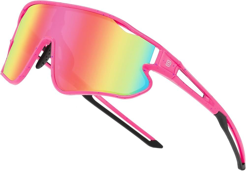 DUCO Kids Sunglasses Youth Baseball Sun Glasses Lightweight TR90 Frame UV400 Sports Cycling Shade... | Amazon (US)