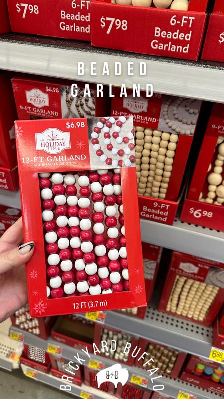 Deck the Halls with affordable, timeless garland! These wood beaded garlands sold like hotcakes last year so they released more color-ways filling us with some serious Christmas cheer! 🎄 DM or comment for links 🔗

#LTKSeasonal #LTKHoliday #LTKHolidaySale