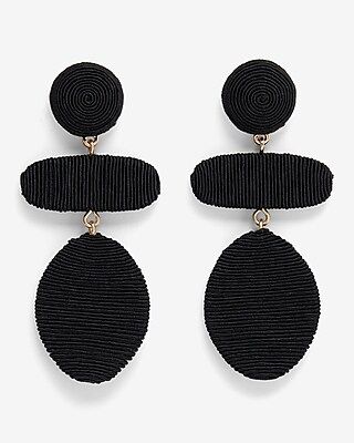 Multi Shape Yarn Drop Earrings | Express