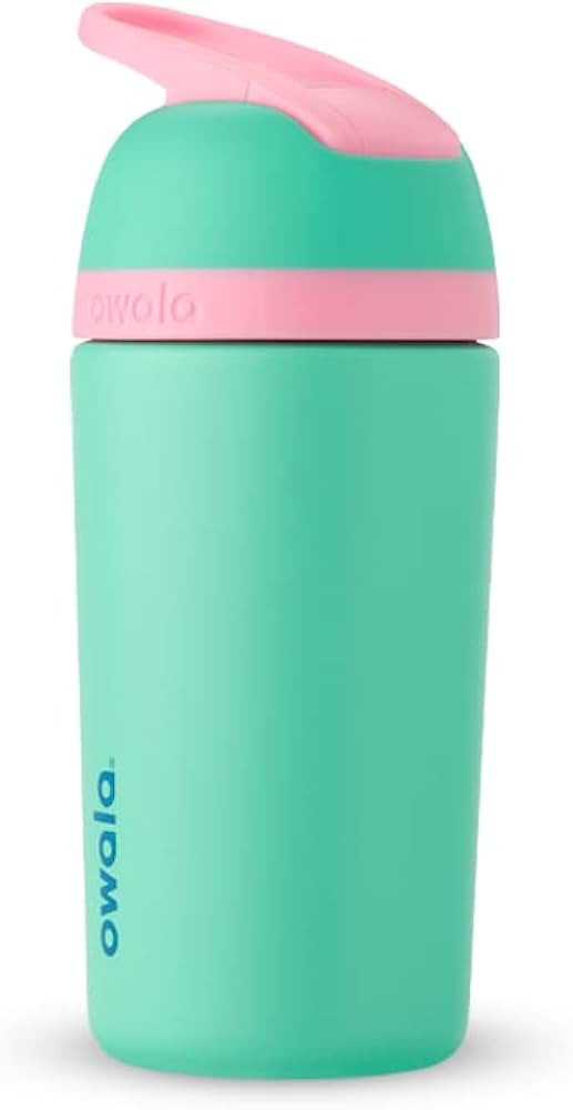 Owala Kids Flip Insulation Stainless Steel Water Bottle with Straw, Locking Lid Water Bottle, Kid... | Amazon (US)