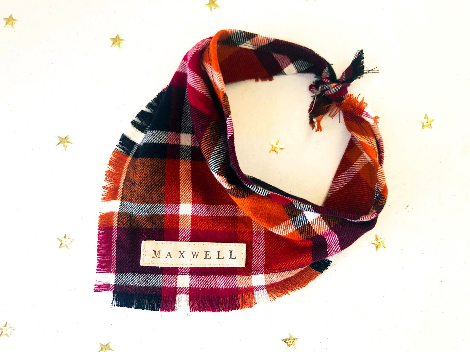 Fall Dog Bandana  Personalized Name Bandana  Customized Tag | Etsy | Etsy (US)