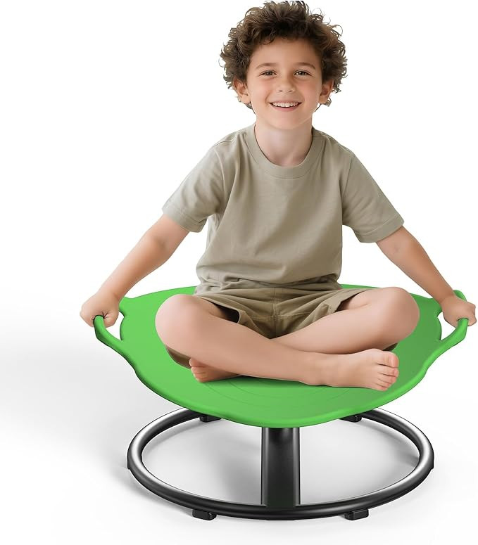 Spinning Chair for Autistic Kids - Sensory Spinning Chair Safety Handle & Non-Slip Design, Spin C... | Amazon (US)