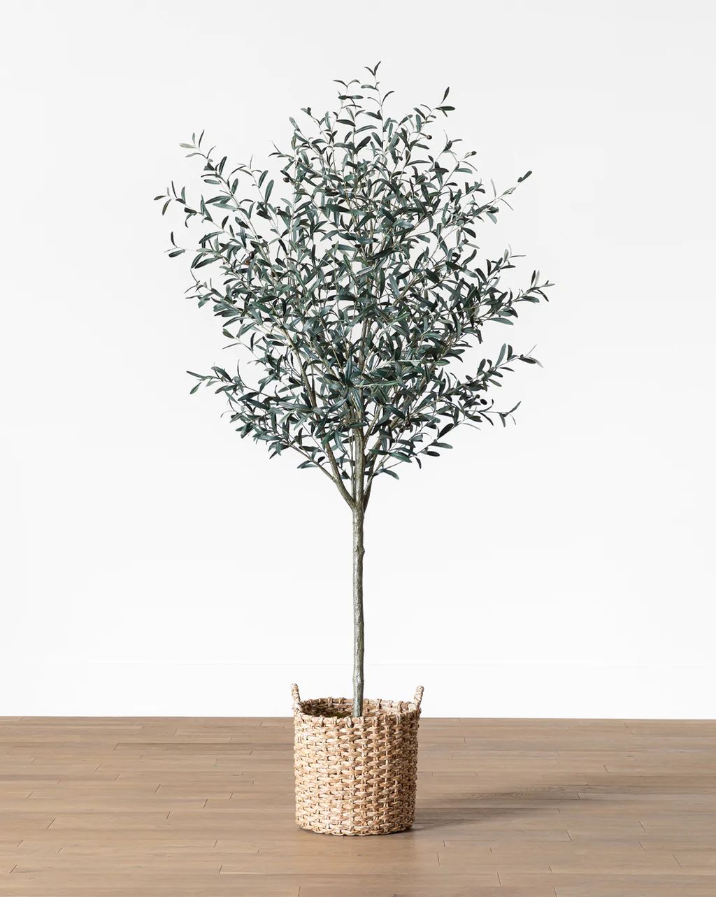 Faux 96" Olive Tree with Woven Pot | McGee & Co.