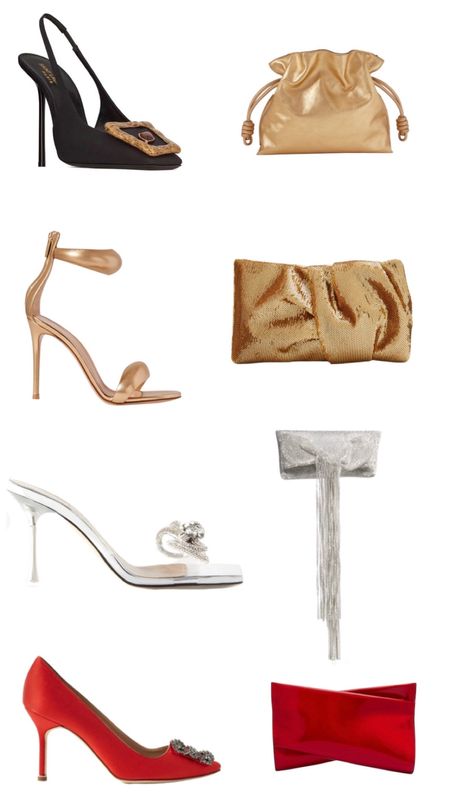 Holiday Party Shoes and Clutches. 

#LTKitbag #LTKHoliday #LTKshoecrush