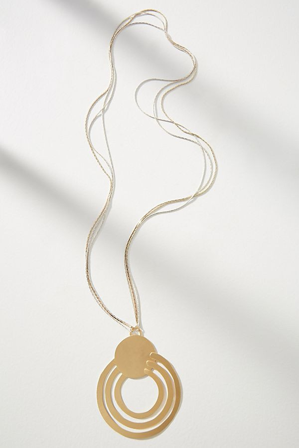 Solar Orbit Pendant Necklace | Anthropologie (US)