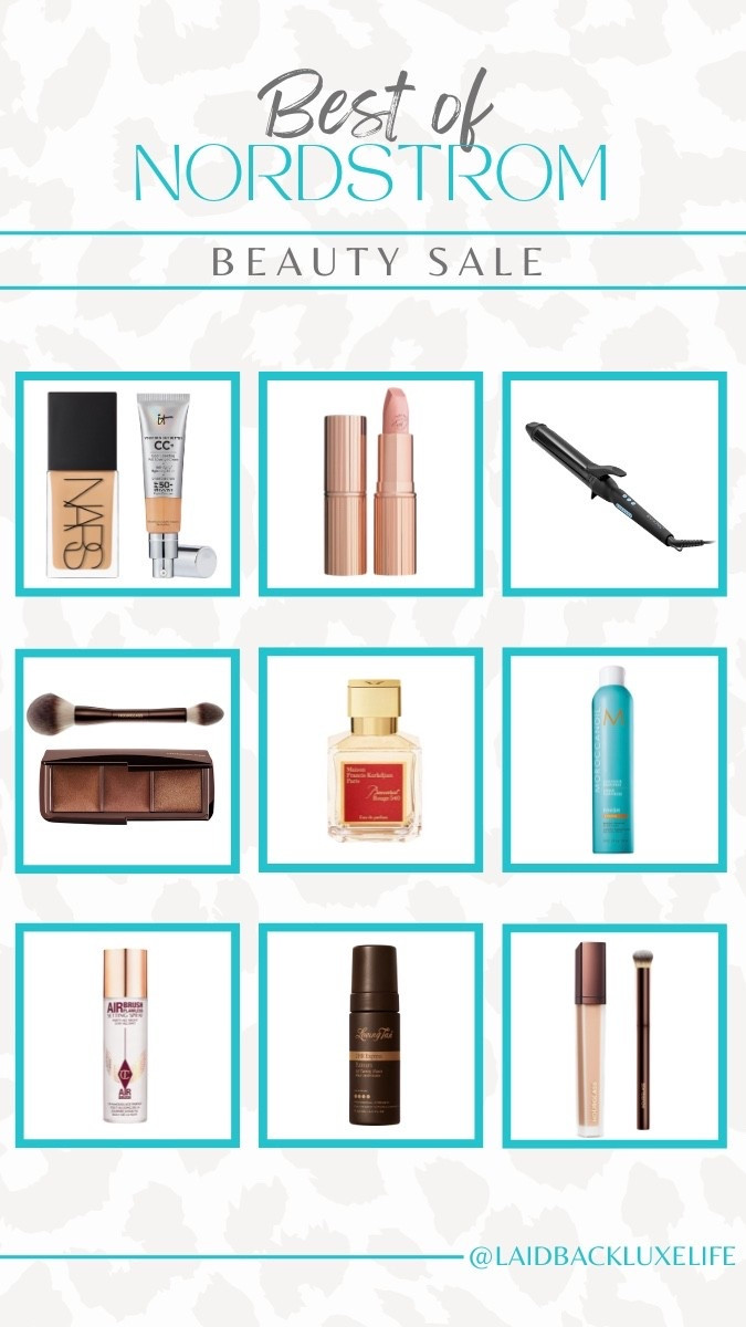 Nordstrom Beauty is having a 15% off sale! Grab my favorite beauty items below!! Beauty, sale, beauty finds, perfume, favorite makeup @nordstrom  #LaidbackLuxeLife

Shades:
NARS foundation ‘Barcelona’
It Cosmetics CC Cream ‘Neutral Tan’
Concealer ‘Silk'
Hourglass bronzer palette ‘Volume III’
Gucci bronzer ‘04’
Lip liner ‘Deep Taupe’
Lipstick ‘KIM KW'
Brow wiz ‘Soft Brown’

Hey Beautiful! Feel free to comment on this post if you have any questions! 🫶🏽

Follow me for more fashion finds, beauty faves, lifestyle, home decor, sales and more! So glad you’re here!! XO, Karma

#LTKBeauty #LTKSpringSale #LTKSaleAlert