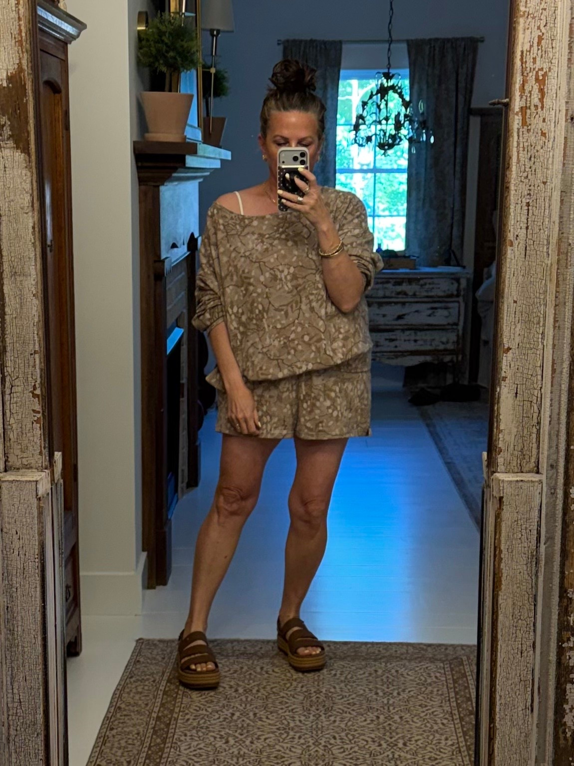 I am loving this doe-print camo outfit from Target. It comes as individual pieces so you can mix and match sizes if needed.

#LTKSeasonal #LTKMidsize