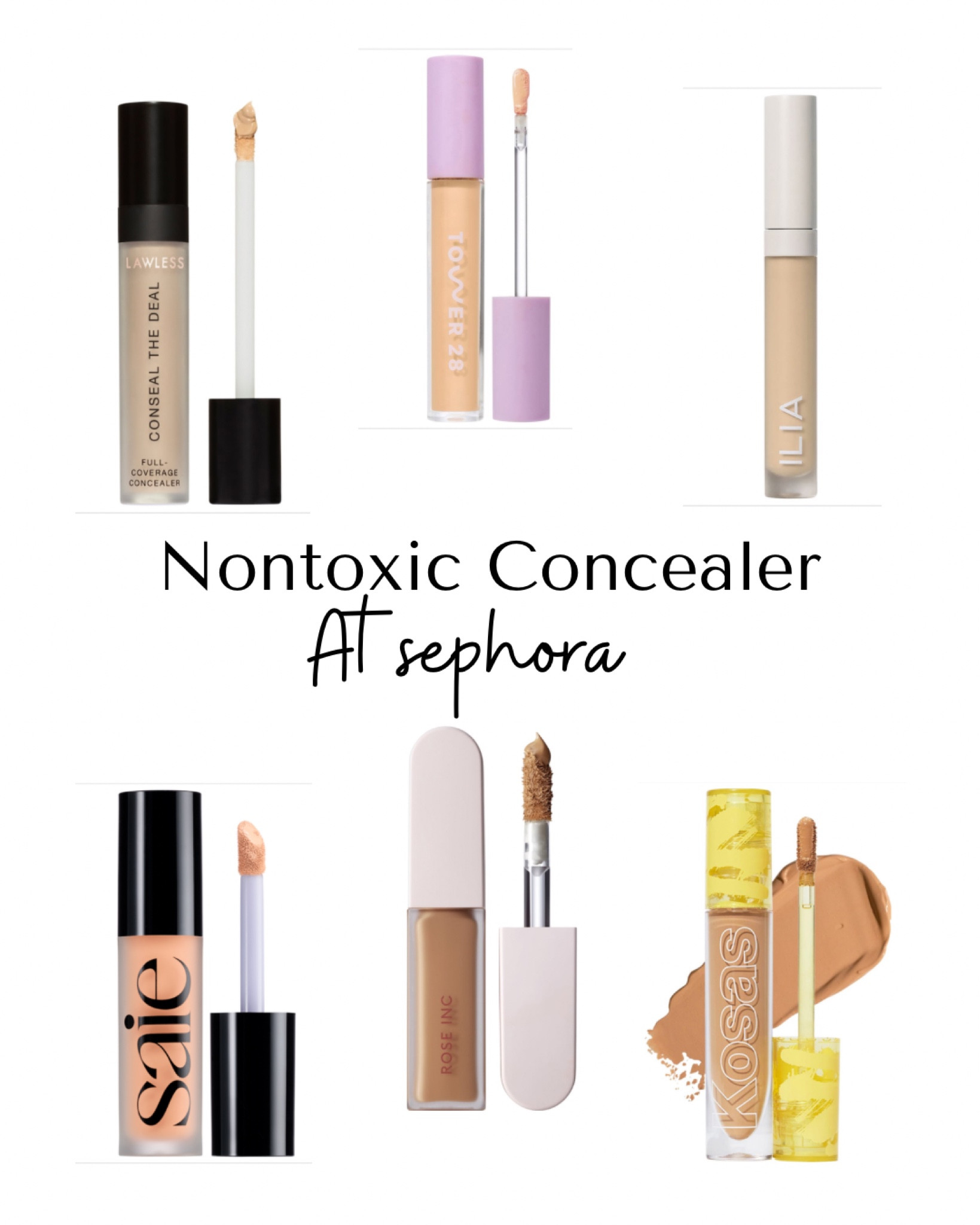 Nontoxic concealers at Sephora #sephora #sephorasale