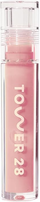 Tower 28 ShineOn Lip Gloss Jelly - Hydrating Tinted Lip Balm + Milky Gloss for Sensitive Lips - N... | Amazon (US)