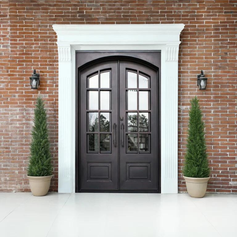 2 Pack 5 ft Artificial Cedar Tree UV Rated , Artificial Christmas Topiary Tree, Pre-Potted Plants... | Walmart (US)