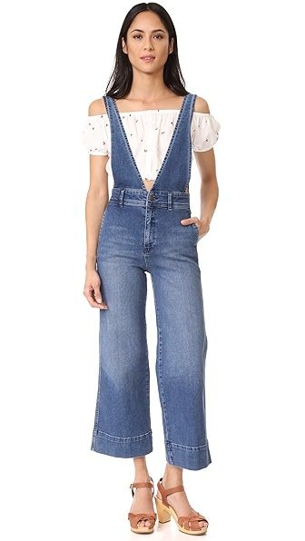 Free People A Line Overalls | Shopbop