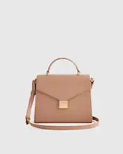 Italian Leather Top Handle Crossbody | Quince