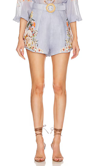 Lexi Short en Blue Palm | Revolve Clothing (Global)