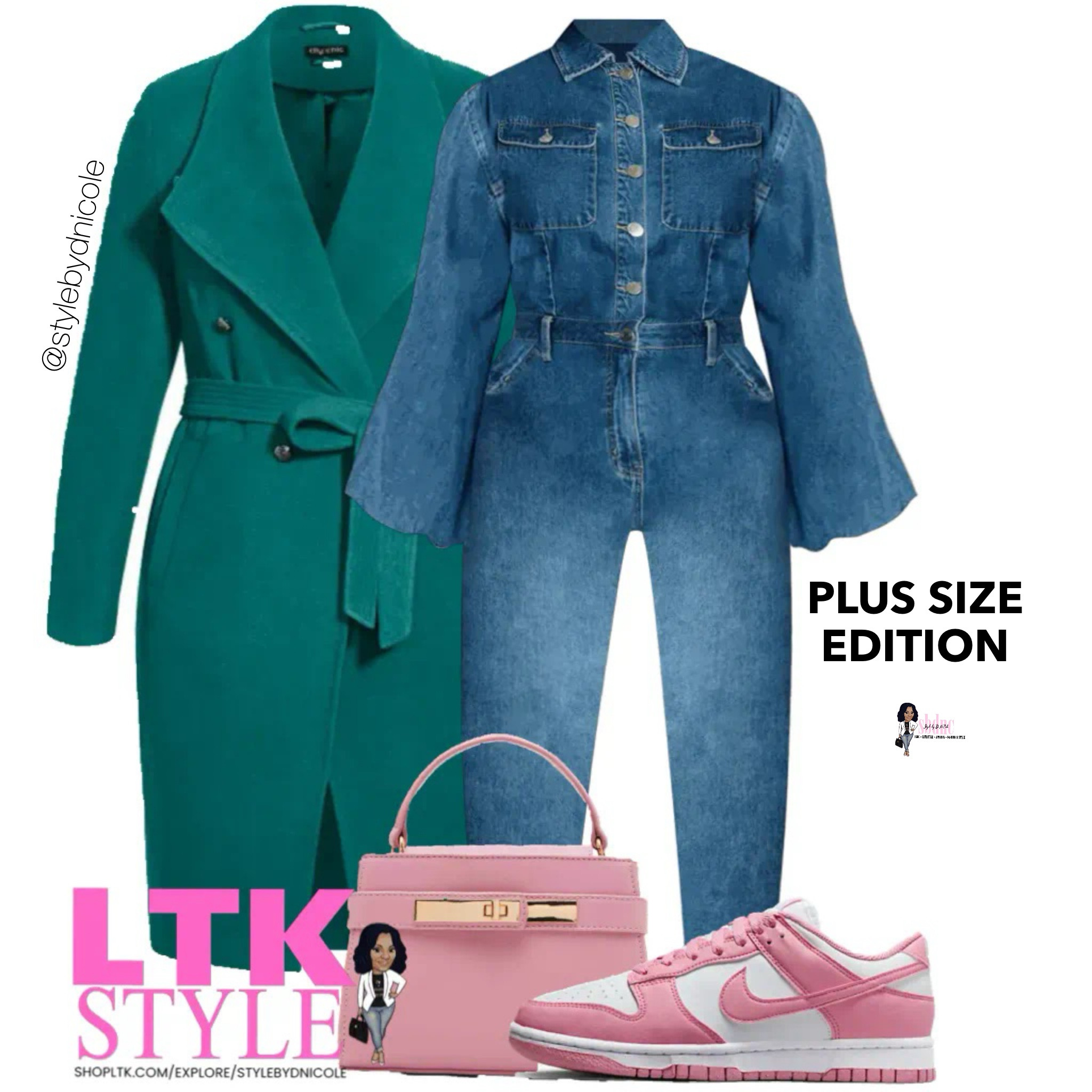 Sprinkling Spring in the Winter. 
Available in sizes 18-28! 

#LTKPlusSize #LTKSeasonal #LTKOver40