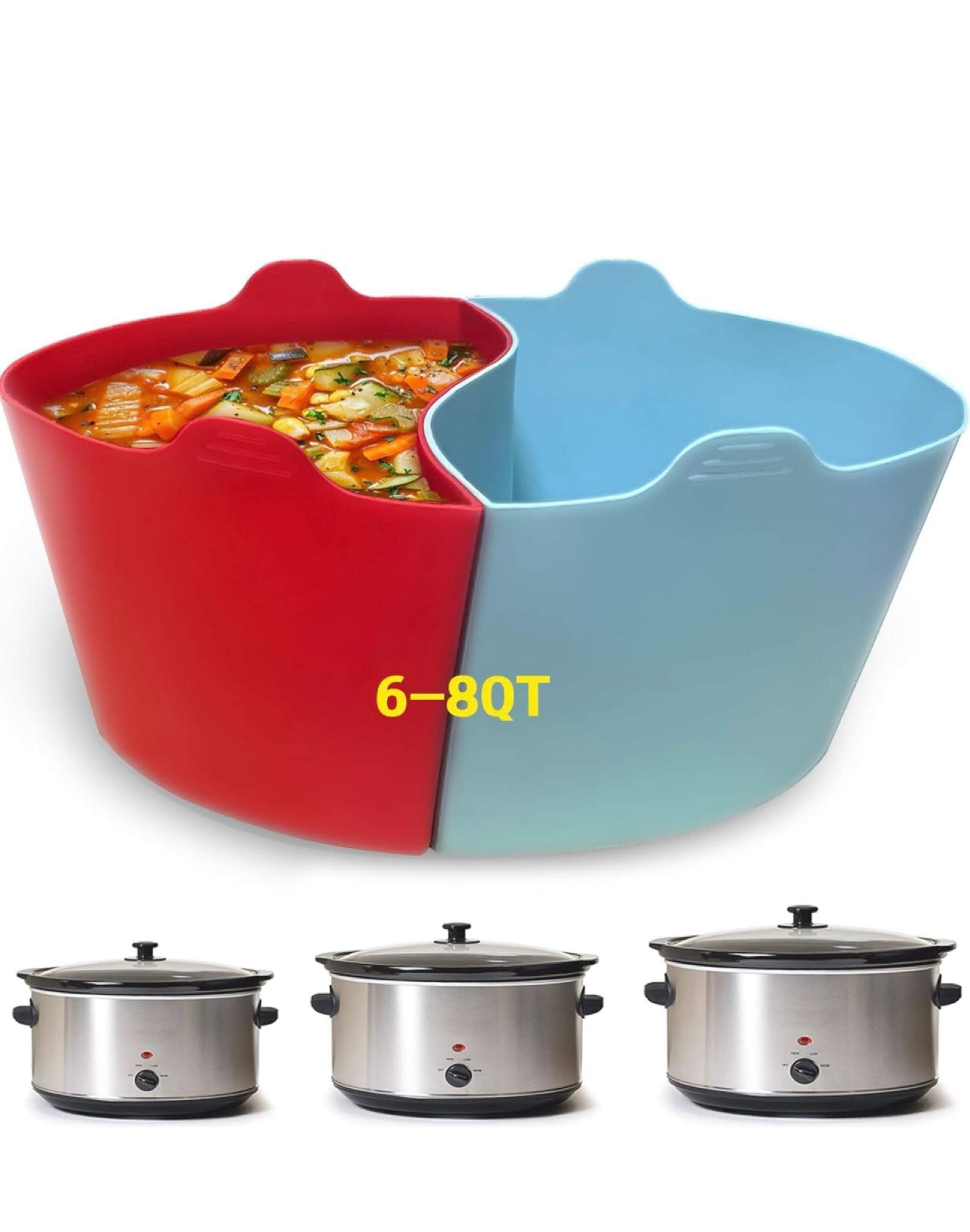 This is genius!! 
Cook two things at once in your crockpot!! 

Need to make two dips for an event but only have one crockpot! 
**As low $14.99 

#cooking #hosting #crockpot #home #kitchen #kitchenfinds #musthaves #coolidea 
#gifts #uniqueideas 

#LTKHoliday #LTKGiftGuide #LTKhome