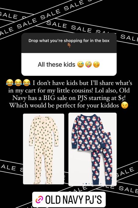 Old navy pjs on sale! Stock up for the family in matching pajamas for Christmas! 

#LTKCyberWeek #LTKfamily #LTKSeasonal