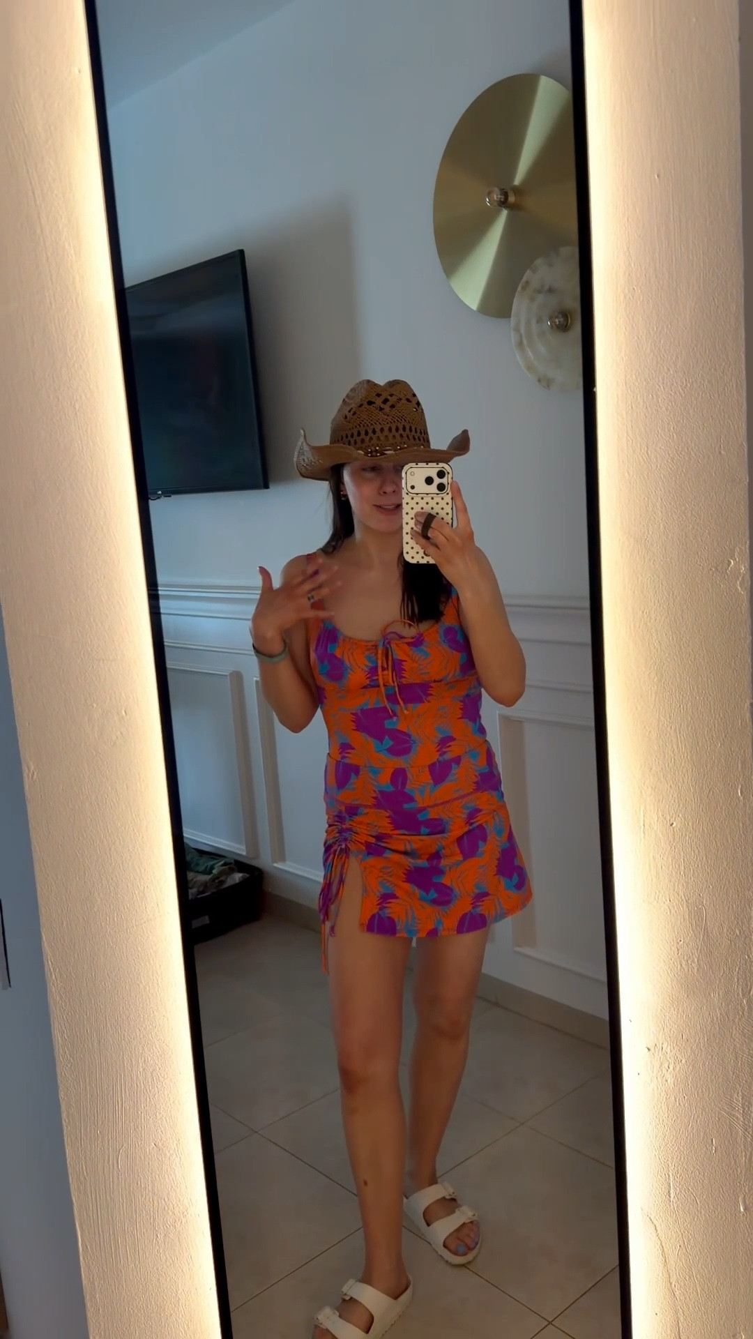 Wearing m in this suit from Vetchy! Swim skirt + tankini top. Print comes in other styles too! Full coverage, resort & mom friendly. Vacation outfits beach

#LTKPetite #LTKSwim #LTKSeasonal